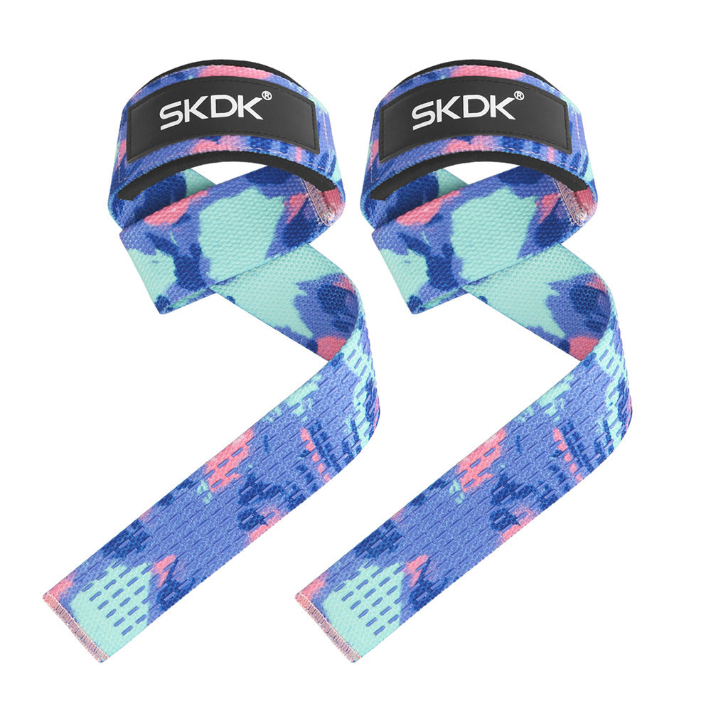 Fitness Rally Force Pulling Belt Pull Up Dumbbell Silicone Anti slip and Wear resistant Hard Pulling Belt