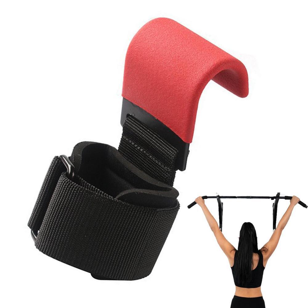 Fitness Weightlifting Gloves with Wrist Support Pull-Up Hook, Bar Training Equipment, Strength Training