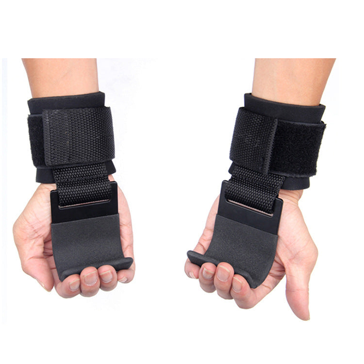 Fitness Weightlifting Gloves with Wrist Support Pull-Up Hook, Bar Training Equipment, Strength Training