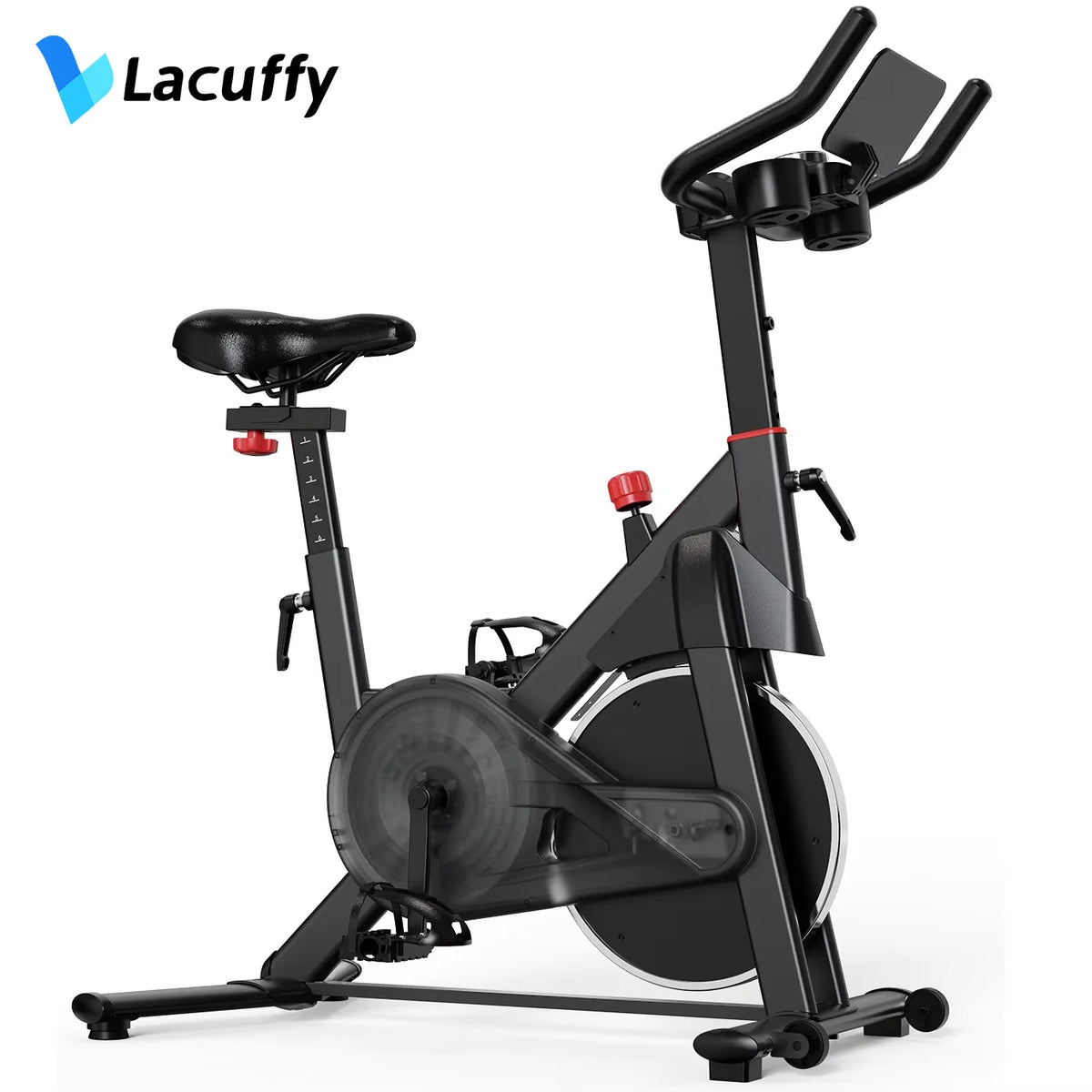 Superun Exercise Bike, 32-Level Magnetic Resistance Stationary Bikes for Home, Low Noise Workout Cycling Bike for Home
