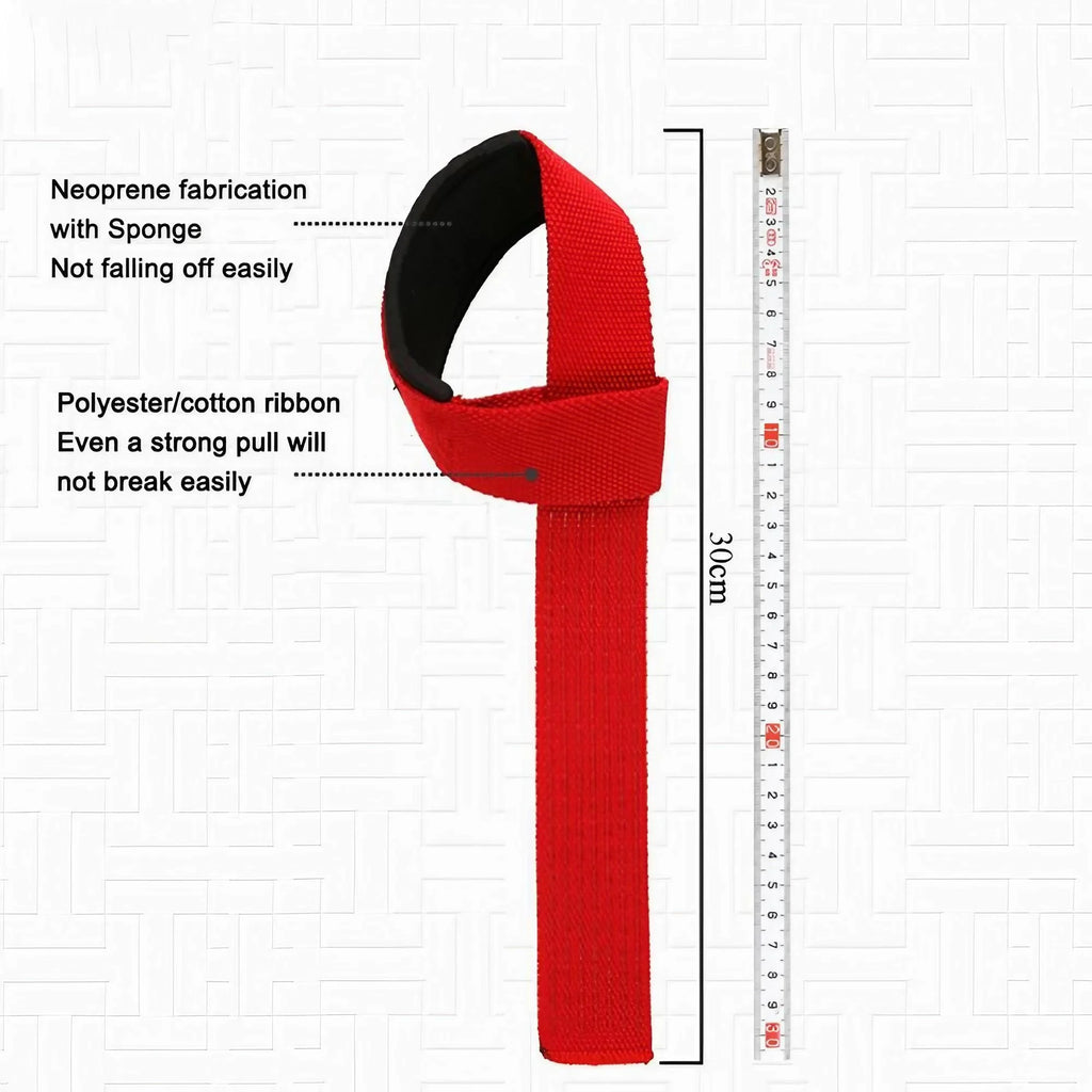 Lifting Straps Wrist Support Weightlifting Grips With 5MM Neoprene Padded Anti-Slip Silicone Heavy Duty Webbing Gym Accessories Deadlift Straps Fitness Equipment For Men Women Strength Training Bodybuilding Powerlifting Wrist