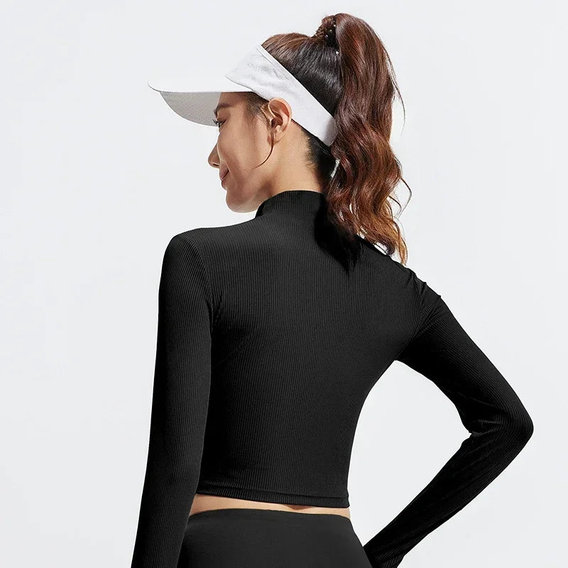 Women's Sportswear Gym Yoga Clothing Sports Tops Fitness Blouse Pilates Shirt for the Gym Women's Active Wear