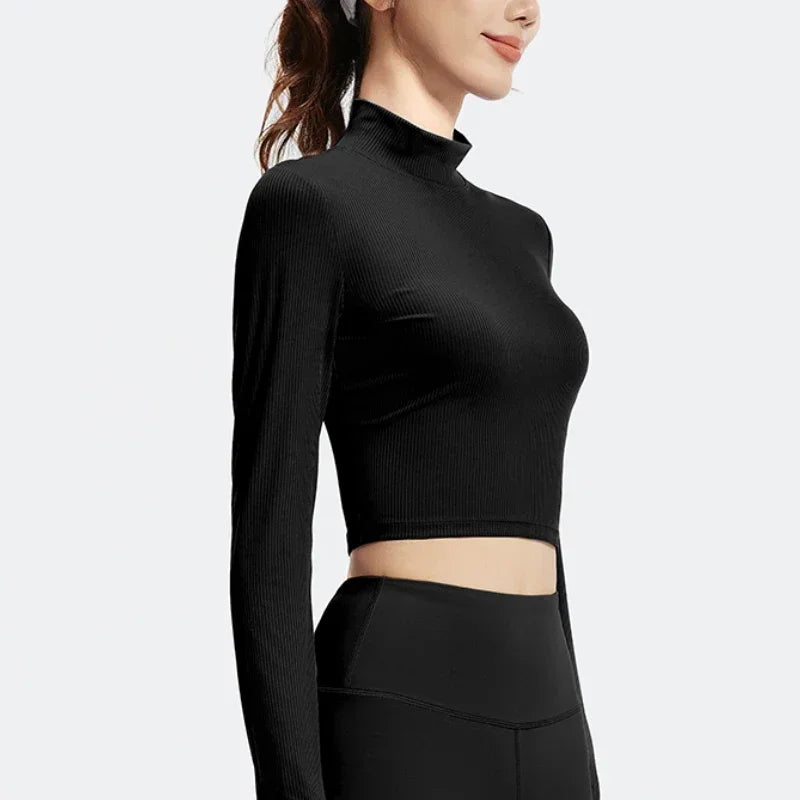 Women's Sportswear Gym Yoga Clothing Sports Tops Fitness Blouse Pilates Shirt for the Gym Women's Active Wear