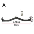 Home Gym Fitness Rowing V-Bar Pully Cable Machine Attachments Biceps Triceps Back Blaster Handle Pull Down Hand Grips