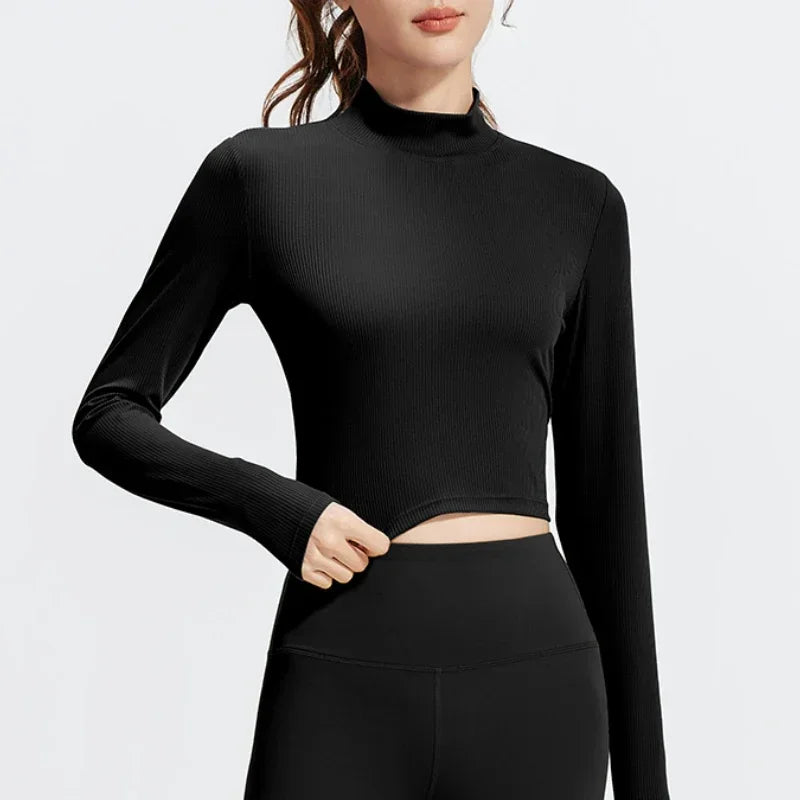 Women's Sportswear Gym Yoga Clothing Sports Tops Fitness Blouse Pilates Shirt for the Gym Women's Active Wear
