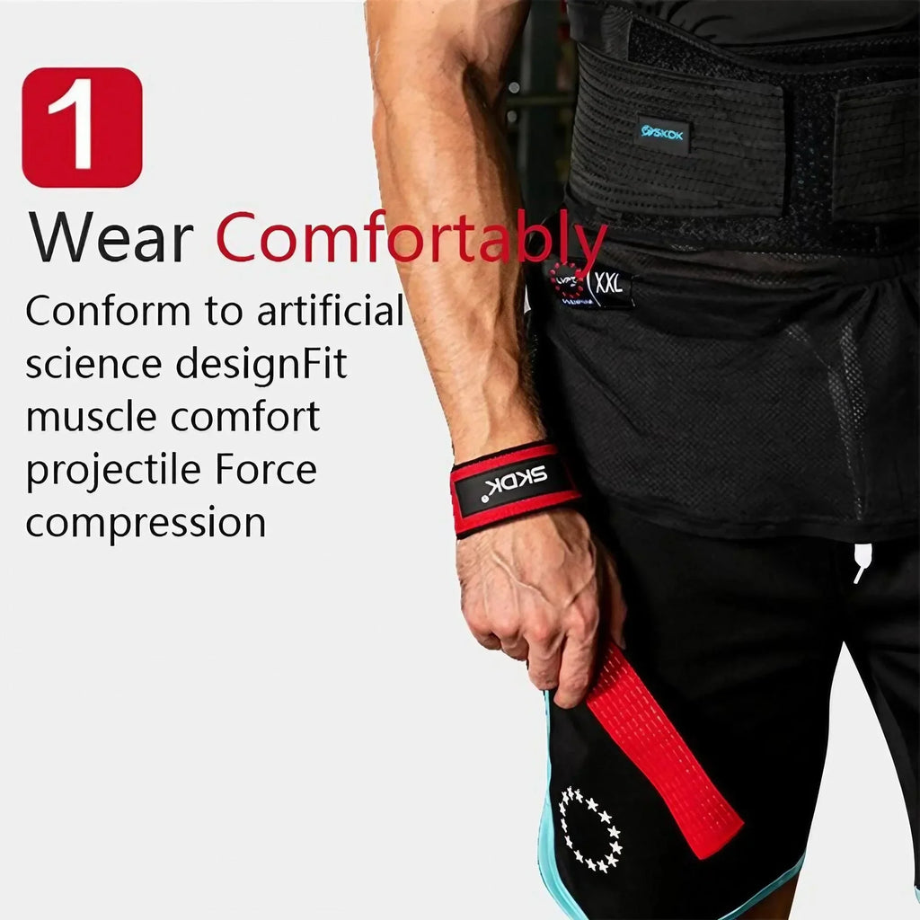 Lifting Straps Wrist Support Weightlifting Grips With 5MM Neoprene Padded Anti-Slip Silicone Heavy Duty Webbing Gym Accessories Deadlift Straps Fitness Equipment For Men Women Strength Training Bodybuilding Powerlifting Wrist