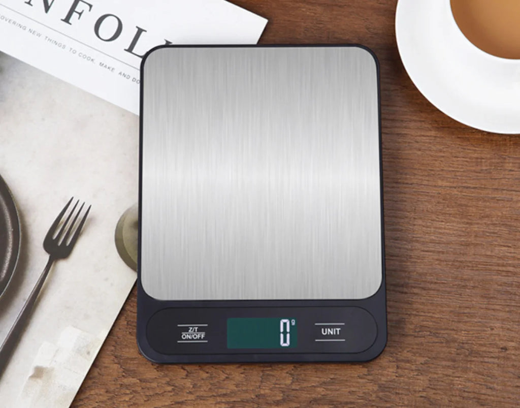 Digital Food Scale 10kg 1g Electronic Kitchen Baking Weight Scales Stainless Steel 5kg 1g Gram Ounces